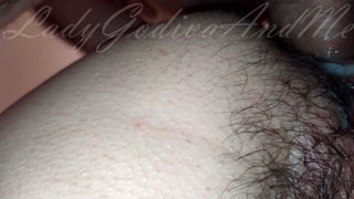 He fucks my hairy ass doggystyle hard and fills it with cum! Loud moaning - Anal Creampie - Amateur