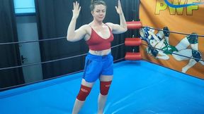 Fem bodybuilder vs skinny guy