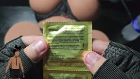 Fucking a sex toy weighing 22! With some nice lingerie and a nice BIG ass!