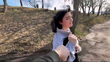Hot redhead squirts during unexpected sex with a stranger