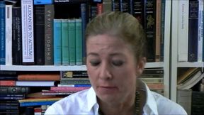 MILF teacher's instructional video: how to gag someone!
