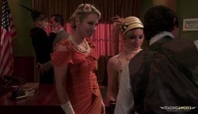 Group Sex Session with Blondes Before Pursuing the Fugitive