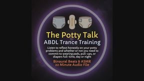 The Potty Talk ABDL ASMR Trance Training Audio