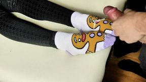 Stepsisters Sockjobs After Gym