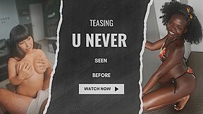 Three Girls Teasing - Amelia Star