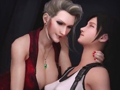 Scarlet x Tifa - Kissing loop