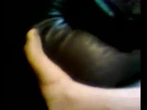 Me+ex scottish girlfriend both in tights pantyhose stockings rubbing