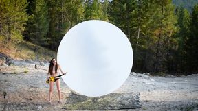 123 - Popping HUGE Weather Balloons