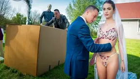 Best fucking wedding present ever was banging the sexy hot bride after the ceremony