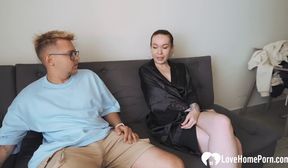 redhead roommate wanted to fuck before classes