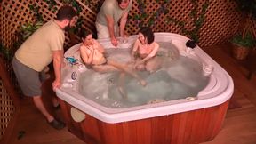 Sisters And Brothers Jacuzzi Fuck Fest