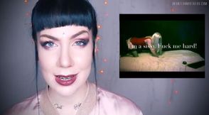 Ariel, My New Sissy Slut! - sissy training - sissy slut - femdom pov - brunette - goth girl - mistress - bisexual encouragement - make me bi -