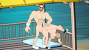 Summer of Slaying Whores' Wet Dreams #1: Anal&#x1F44C; Fisting Orgy on Beachside Bunks