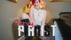 Pervy Pianist featuring Olivia Kinks - WankitNowVR