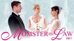 3Some Orgy with mother-in-law while wedding