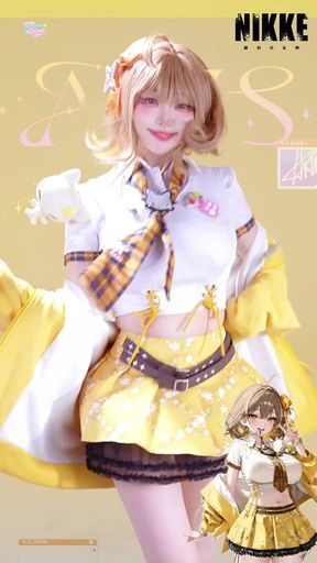Solo Korean cosplay dancer's hot dance routine