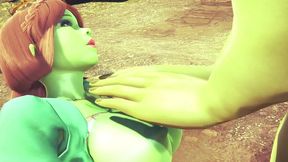 princess fiona get rammed by hulk