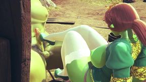 princess fiona get rammed by hulk