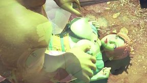 princess fiona get rammed by hulk