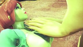 princess fiona get rammed by hulk