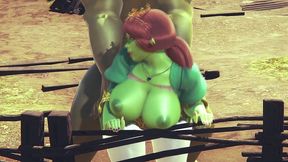 princess fiona get rammed by hulk