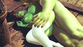 princess fiona get rammed by hulk