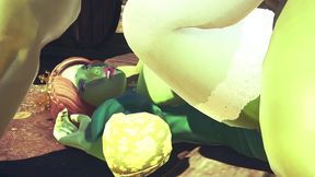 princess fiona get rammed by hulk