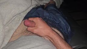 Pissing, Smoking and Playing with My Big Hard Dick