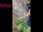 piss in the woods ,DADDY CUM