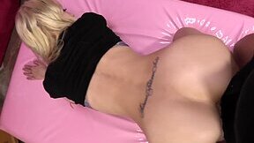 Alix Lynx sucks daddy's cock and gets pounded in POV