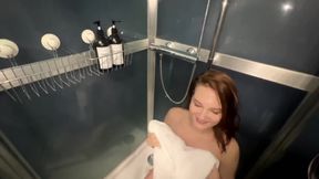 Locked in the Shower: Stepbrother Fucks Me Secretly From Our Parents