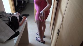 French Arab Girl Gets Her Ass Pounded by a Big Black Cock