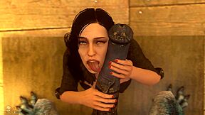 Yennefer Of Vengerberg Sucks Monster Long Dick (the Witcher)