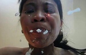 Filipina Girl, Gina Jones, Loves My Cum