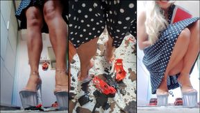 ACRYLIC HEEL CRUSHING - TOYS CARS.