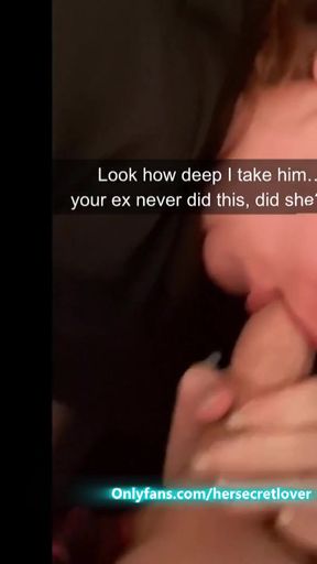 I'm Fucking an 18yo Fan Bareback &amp; Sending It to My Husband at Work   Clip 1