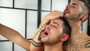 GayRoom - Dylan Knight penetrated By A Plunger And Peter Fields thickest pecker