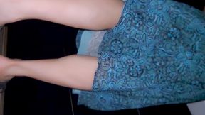 On skirts and slips by the windy beach at night part 2