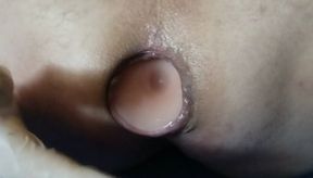 New anal plug 60 cm in my ass - pussy