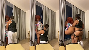 Fucking in the Bahamas Hotel Window