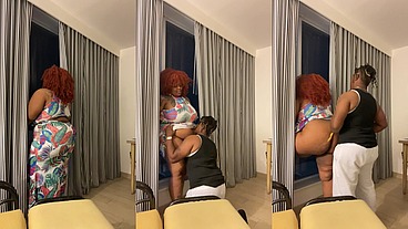 Fucking in the Bahamas Hotel Window
