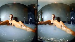 VRpussyVision.com - Wet finger games in the whirlpool Part 3
