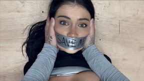 Tatti Is Tape Tied Fucked Hard Tights Ripped Cummed On Gagged 4K