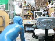 19 Years Old Digitmon Veemon Boy / Body paint / Bodypaint Naked Cosplay