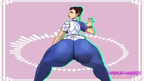 Chun-Li's Hairy Twerk Birthday Surprise