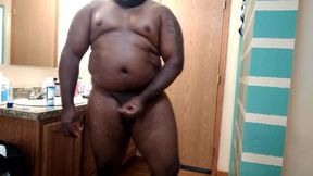 Having some in my neighbors bathroom fun