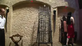 German Mistress pleasuring her submissive slave