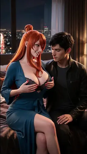 Stepbrother gets teased then crushed by stepsis in animated Hentai