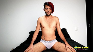 JOI Hot latin Camilo Brown guiding you to an amazing orgasm