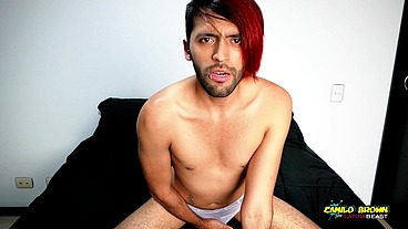 JOI Hot latin Camilo Brown guiding you to an amazing orgasm